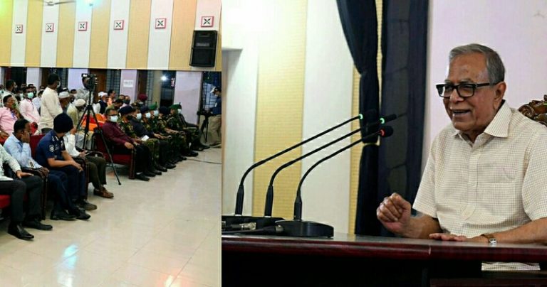 “বিজয়ী হওয়ার পরে প্রতিদ্বন্দ্বি প্রার্থীর গলায়ই মালা দিয়েছি”-রাষ্ট্রপতি