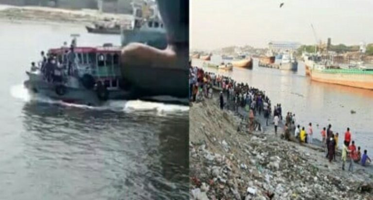 শীতলক্ষ্যা নদীতে কার্গো জাহাজের ধাক্কায় লঞ্চডুবি, ৫ জনের লাশ উদ্ধার