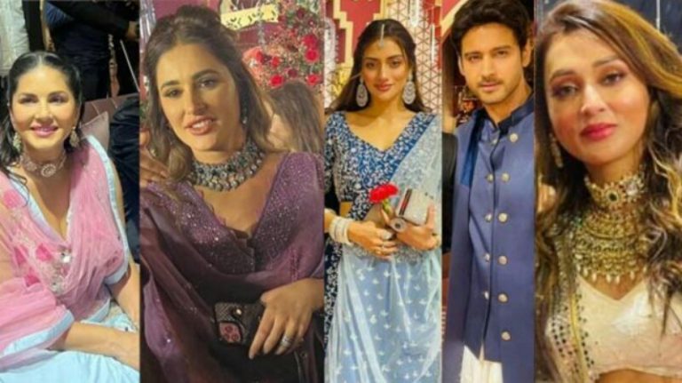 নেচে-গেয়ে-খেয়ে মাতিয়ে গেলেন সানি লিওনসহ বলিউড-টালিউডের একঝাঁক তারকা