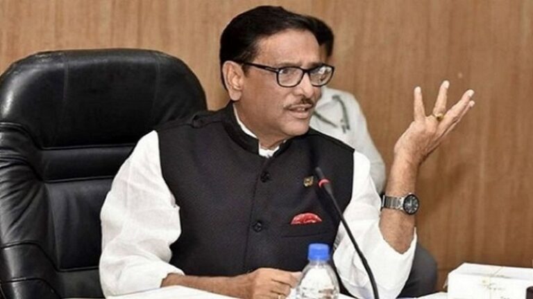 “বিএনপি ক্রমেই দেউলিয়া সংগঠনে পরিণত হচ্ছে”-ওবায়দুল কাদের