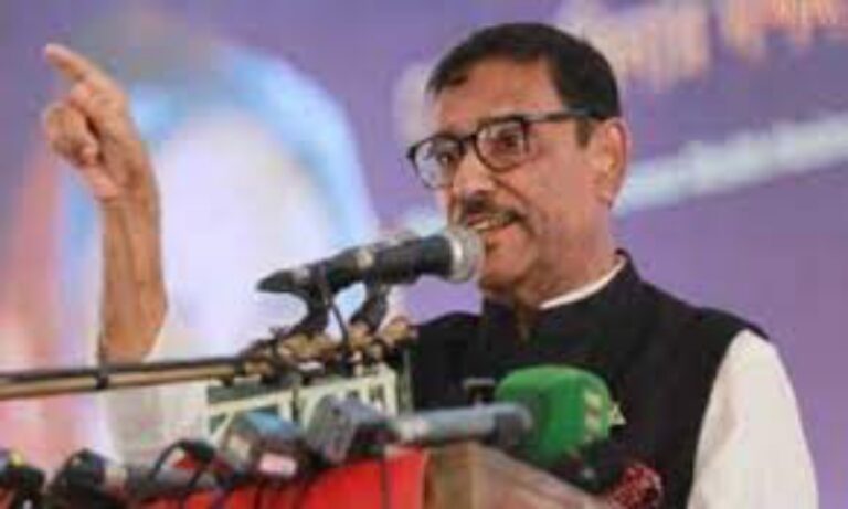 “আমরা পালাবো না, প্রয়োজনে মির্জা ফখরুলের বাসায় উঠবো”-ওবায়দুল কাদের