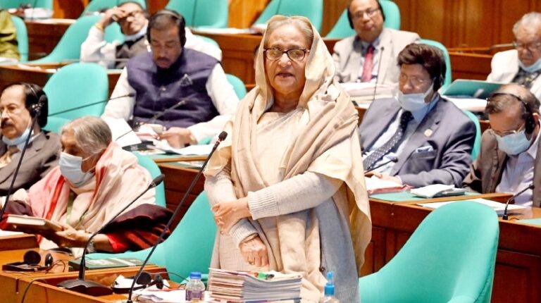 “স্মার্ট বাংলাদেশ গড়াই হবে জাতির পিতার রক্তের ঋণ শোধ করা”-সংসদে প্রধানমন্ত্রী