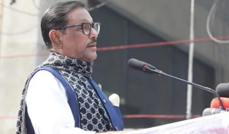 “বিএনপি পদযাত্রা করছে, আর আমরা শীতবস্ত্র বিতরণ করছি”-ওবায়দুল কাদের