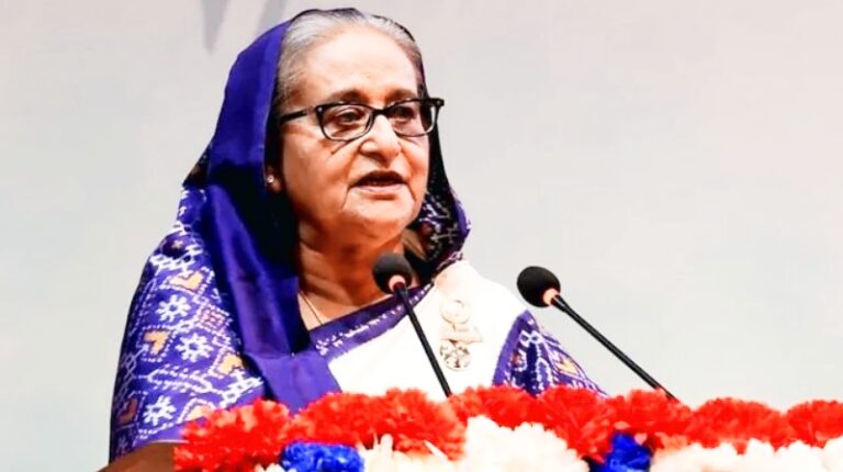 “ভাষা আন্দোলনে বঙ্গবন্ধুর অবদান মুছে ফেলার চেষ্টা হয়েছিল”-প্রধানমন্ত্রী