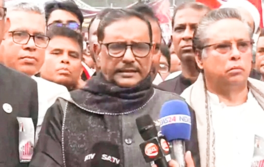 “সাম্প্রদায়িক জঙ্গি গোষ্ঠীর পৃষ্ঠপোষক হচ্ছে বিএনপি”-ওবায়দুল কাদের