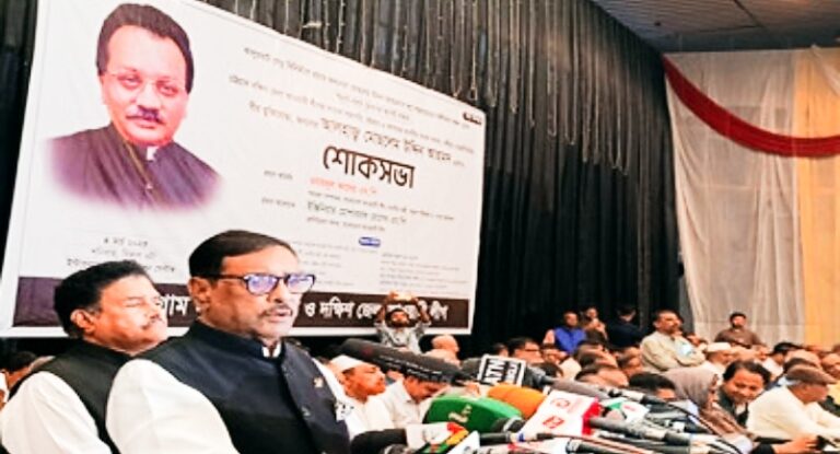 “বিএনপি বর্গীর চেয়ে ভয়ঙ্কর”-ওবায়দুল কাদের