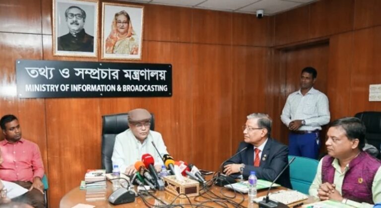 “তত্ত্বাবধায়ক সরকার ইস্যুতে সংলাপের প্রশ্নই আসে না”-তথ্যমন্ত্রী