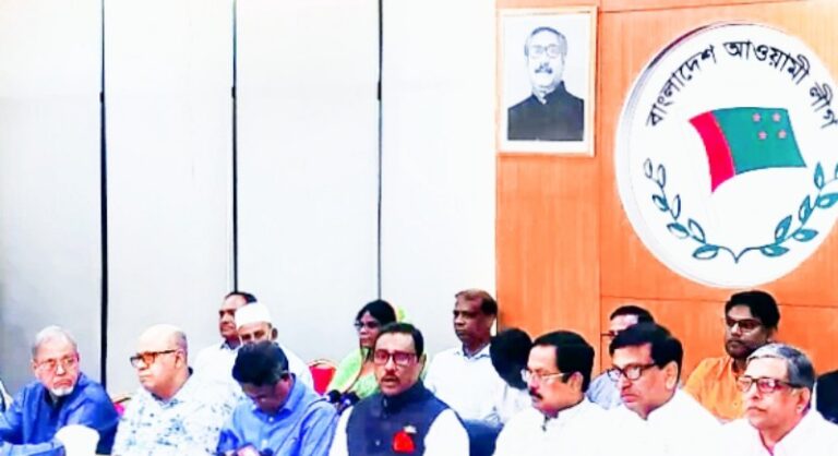 “যেকোনও পরিস্থিতিতে আওয়ামী লীগকে ঐক্যবদ্ধ থাকতে হবে”-ওবায়দুল কাদের
