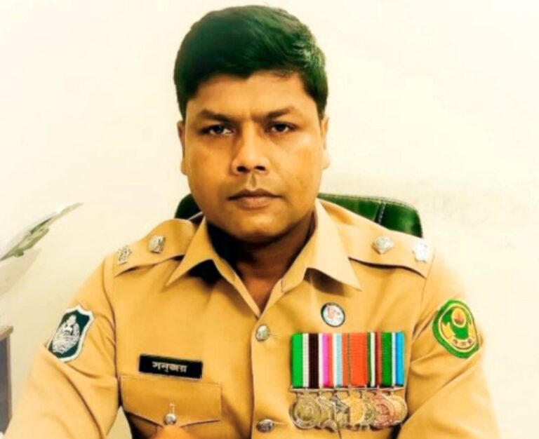 বন্দর থানার নতুন ওসি সনজয় সিনহা