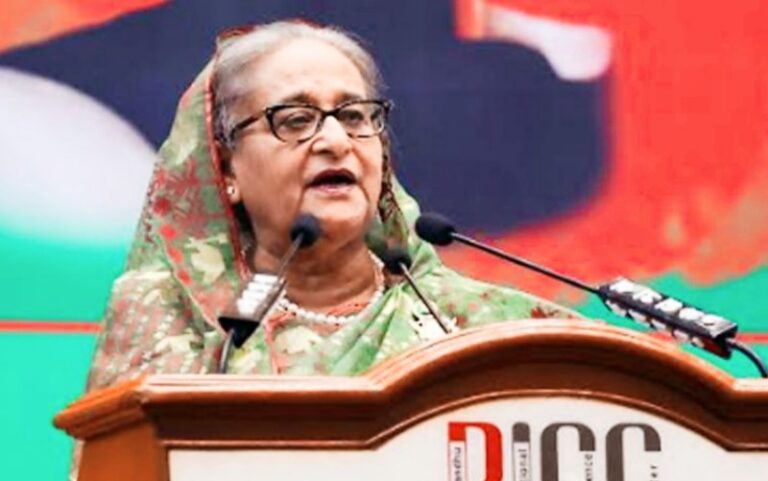 “তারা মনে করে বিদেশ থেকে এসে তাদের ক্ষমতায় বসিয়ে দেবে”-প্রধানমন্ত্রী