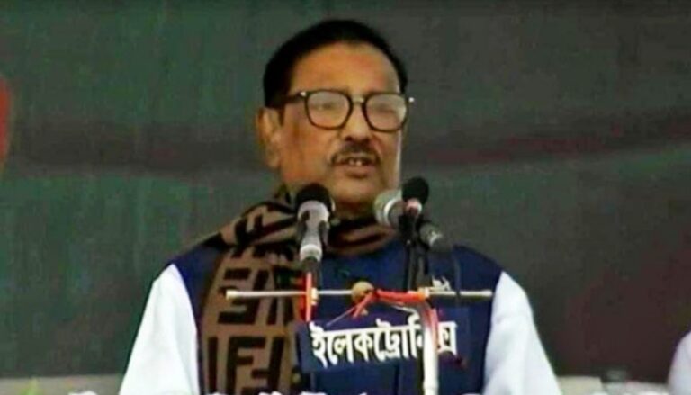 “শেখ হাসিনা দেশ বিক্রি করতে যাননি, গিয়েছেন উচ্চতা বাড়াতে”-ওবায়দুল কাদের