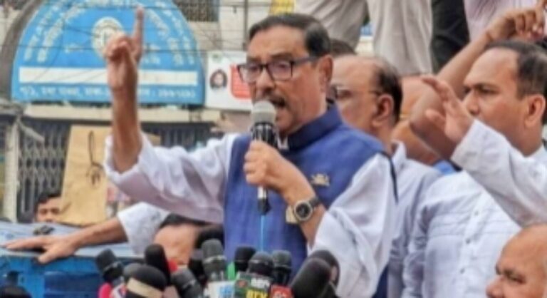 “আমেরিকার নতুন ভিসানীতিতে বিএনপির গলা বসে গেছে”-ওবায়দুল কাদের