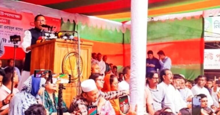 “নিরপেক্ষ সরকারের শর্তে বিএনপির সঙ্গে কোনো আলোচনা হবে না”-ওবায়দুল কাদের