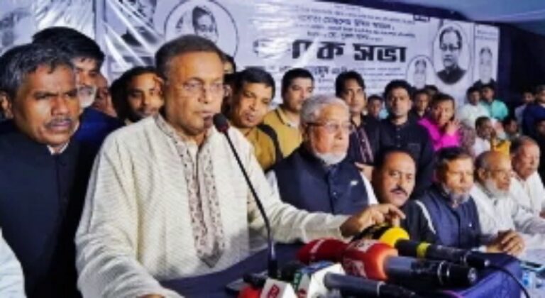 “নির্বাচনে এসে পরখ করে দেখুন দশ শতাংশ ভোট পান কিনা”- তথ্যমন্ত্রী