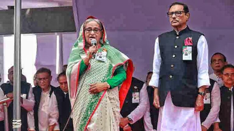 “বিএনপি-জামায়াত ক্ষমতায় এলে দেশ ধ্বংস করবে”-শেখ হাসিনা