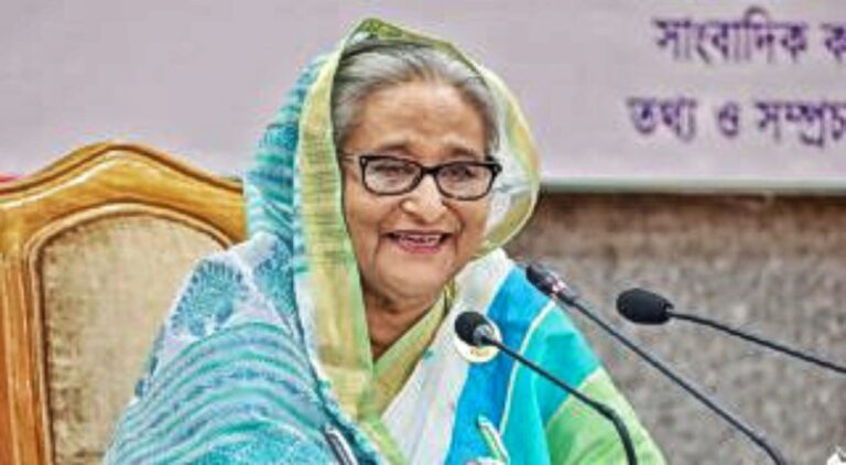 “দেশের ভাবমূর্তি ক্ষুন্ন হয় এমন সংবাদ প্রচার করবেন না”-প্রধানমন্ত্রী