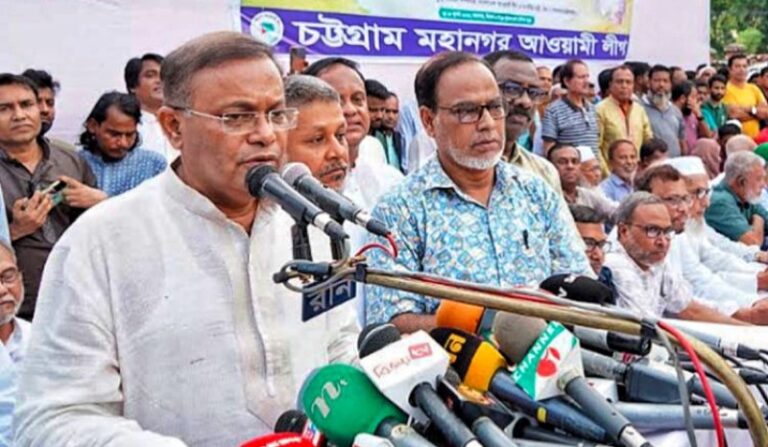 “নির্বাচনের আগে বিএনপি গণ্ডগোলের অপচেষ্টা করলে সে সুযোগ দেয়া হবে না”-ড. হাছান মাহমুদ