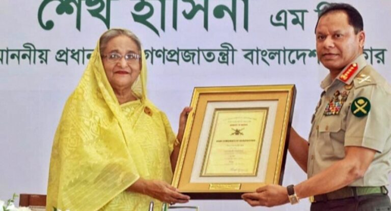 “সেনাবাহিনীর ওপর জনগণের আস্থা ও ভরসা আছে”-প্রধানমন্ত্রী