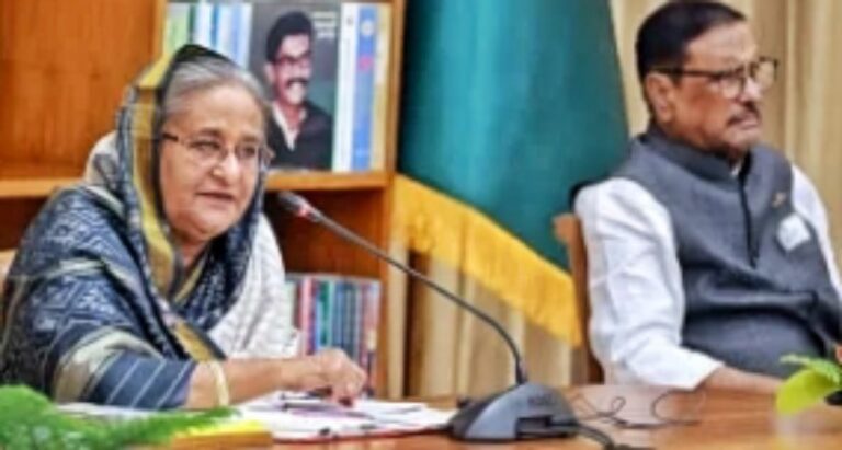 “বিএনপির সঙ্গে কোনো বিদেশি শক্তি নেই”-প্রধানমন্ত্রী