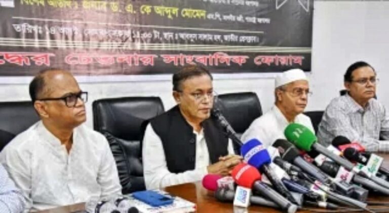 “বিএনপি মহাসচিবের বক্তব্যেই প্রমাণ হয় তারা জঙ্গিদের প্রধান পৃষ্ঠপোষক”-ড. হাছান মাহমুদ