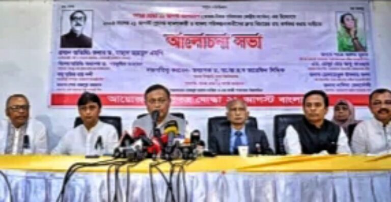 “যারা ১৫ ও ২১ আগস্ট ঘটায়, মানুষ পোড়ায়, তাদের প্রতিহত করুন”-তথ্যমন্ত্রী