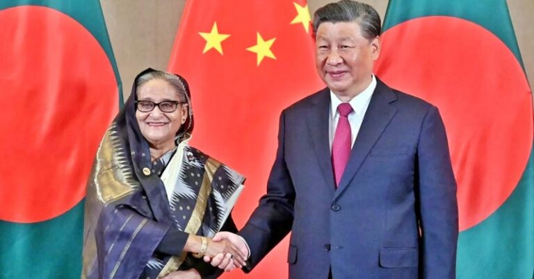 শেখ হাসিনা-শি জিনপিং দ্বিপাক্ষিক বৈঠক অনুষ্ঠিত