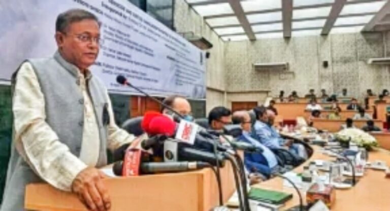 “রোহিঙ্গা উদ্বাস্তু একটি মানবিক সমস্যা এবং এর সমাধান হওয়া জরুরি”-ড. হাছান মাহমুদ