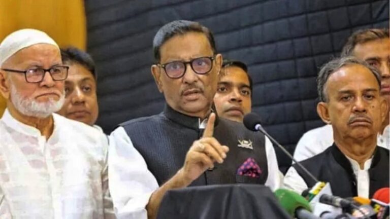 “বিএনপির ১৩ দিনের আল্টিমেটাম ‘হাস্যকর”-ওবায়দুল কাদের