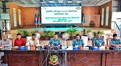 “দুর্গাপূজায় থাকবে চার স্তরের নিরাপত্তা”-সিএমপি কমিশনার