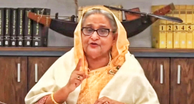 “নির্বাচনে কোনো সংঘর্ষ-মারামারি দেখতে চাই না”-শেখ হাসিনা