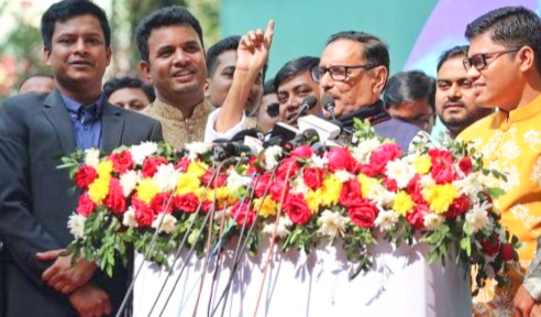 “শেখ হাসিনা ভিসানীতি ভয় পান না”-ওবায়দুল কাদের