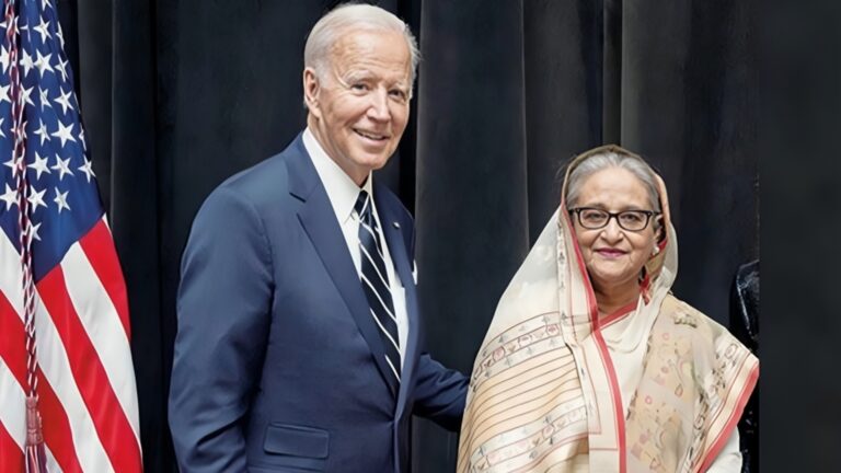 শেখ হাসিনাকে জে বাইডেনের চিঠি: একসঙ্গে কাজ করার প্রত্যয়