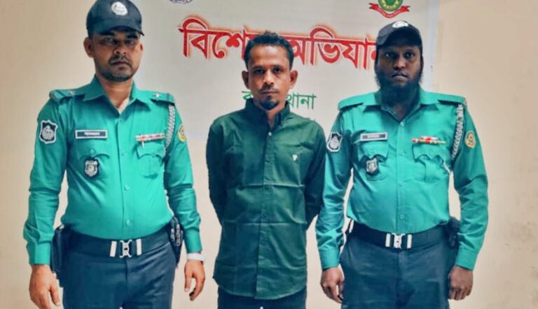 বন্দরে খুনের মামলার যাবজ্জীবন সাজাপ্রাপ্ত আসামি শওকত গ্রেপ্তার