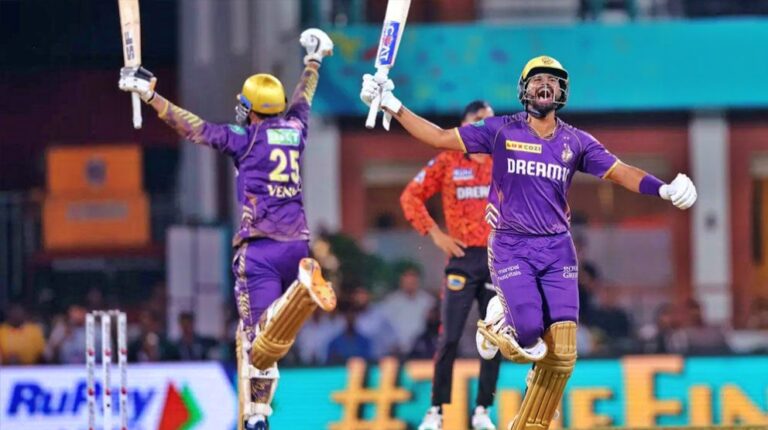 আইপিএল ফাইনালে হায়দরাবাদকে উড়িয়ে তৃতীয় শিরোপা জয় কলকাতার