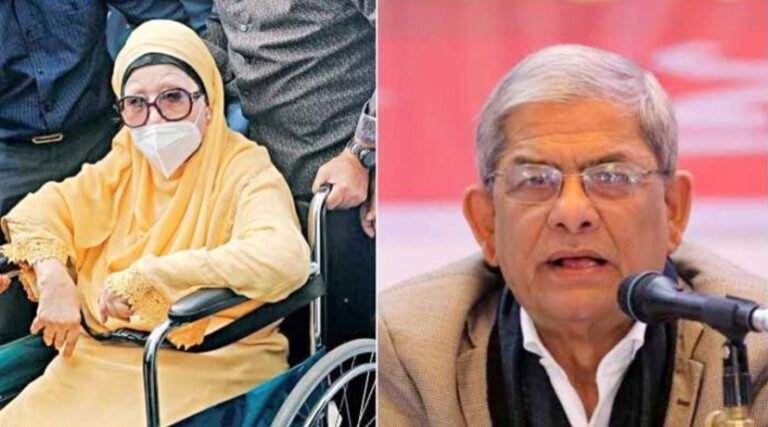 “খালেদা জিয়ার অবস্থা আশঙ্কাজনক”-মির্জা ফখরুল