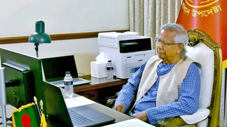 “অন্তর্বর্তী সরকার সুষ্ঠু ও অবাধ নির্বাচন করতে প্রতিশ্রুতিবদ্ধ”-ড. ইউনূস