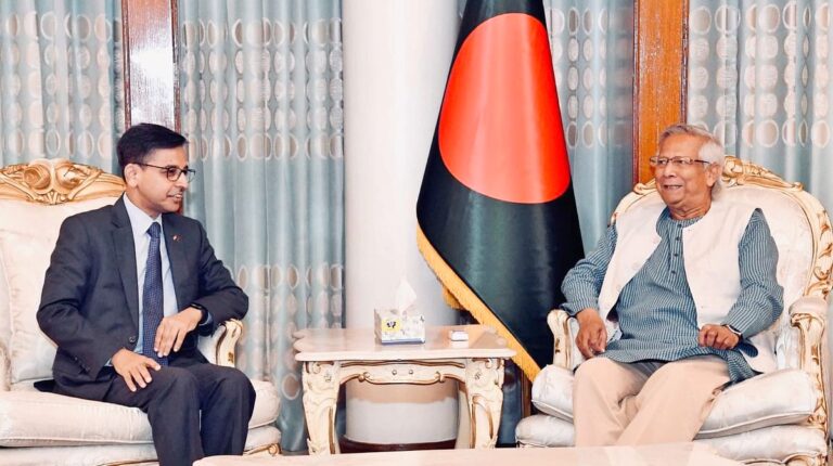 বন্যা মোকাবিলায় বাংলাদেশ–ভারতের নতুন ব্যবস্থার প্রস্তাব প্রধান উপদেষ্টার