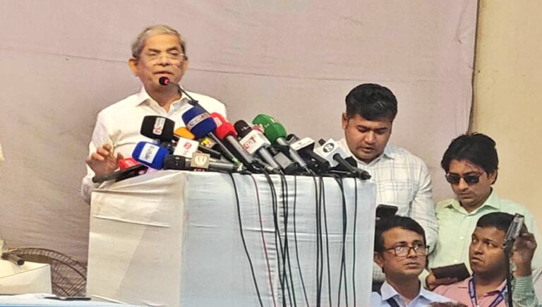 “নির্বাচন দেরি হলে সমস্যাগুলো বাড়বে”-মির্জা ফখরুল