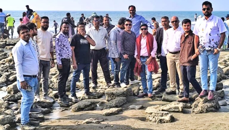রেলওয়ে জার্নালিস্ট এসোসিয়েশনের আনন্দঘন এক সমুদ্র বিলাস কক্সবাজারে