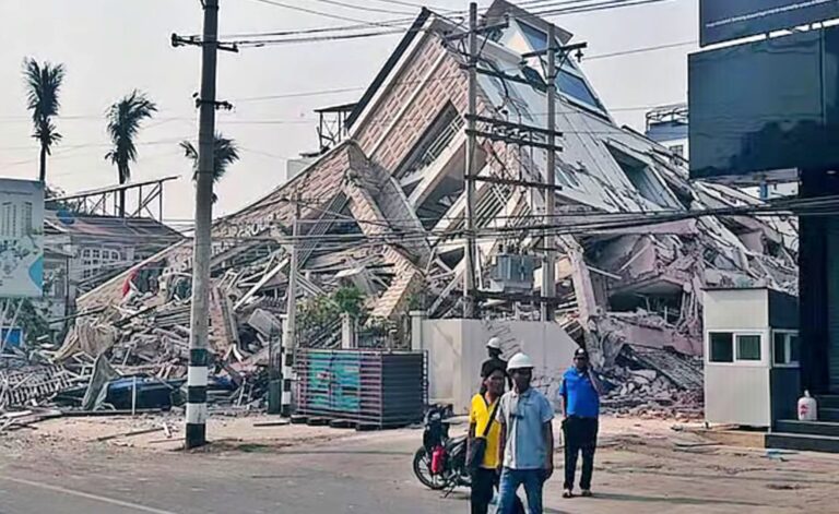 ভূমিকম্পে মিয়ানমারে নিহত ১৪৪, থাইল্যান্ডে ধ্বংসস্তূপের নিচে চাপা শতাধিক মানুষ