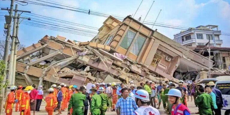 মিয়ানমারে ভূমিকম্পে ১ হাজার ছাড়াল মৃতের সংখ্যা