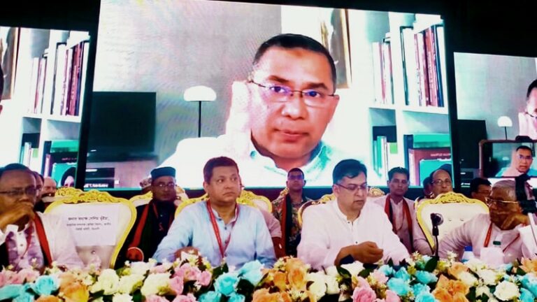 “ঐক্যবদ্ধ না হলে গুপ্ত স্বৈরাচারের আবির্ভাব হবে”-তারেক রহমান