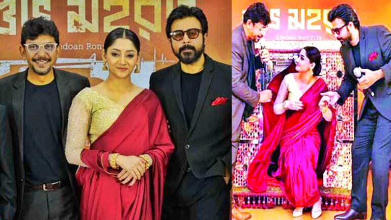 চঞ্চল-নিশোর ‘দমে’ পূজা চেরি, মহরতে এলেন পালকিতে