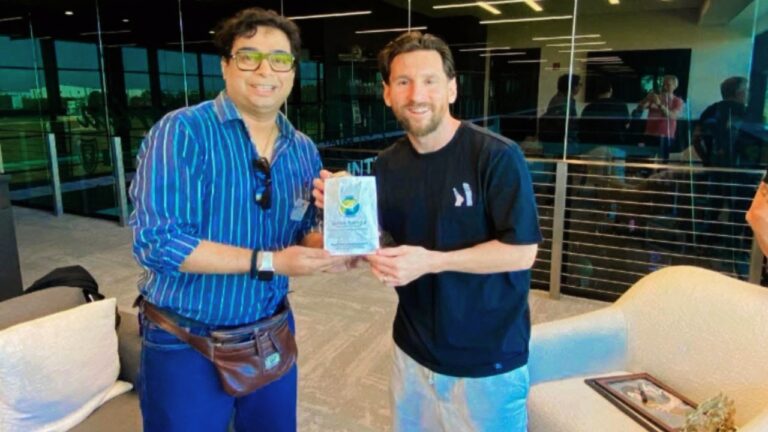 লিওনেল মেসিকে ভারতে আনার মূল উদ্যোক্তা শতদ্রু দত্ত আটক