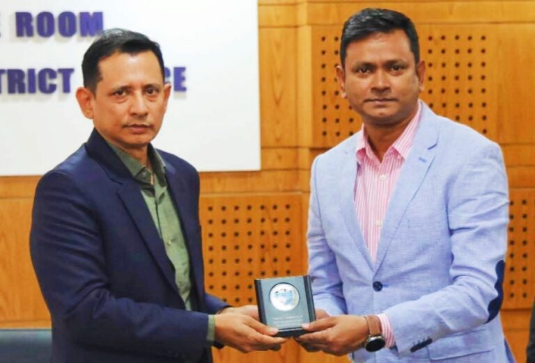 কুমিল্লার চৌদ্দগ্রাম থানার নতুন ওসি আবু মাহমুদ কাওসার হোসেন 