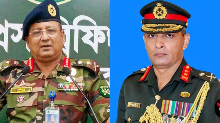 সেনাবাহিনীর উচ্চ পর্যায়ে বড় রদবদল