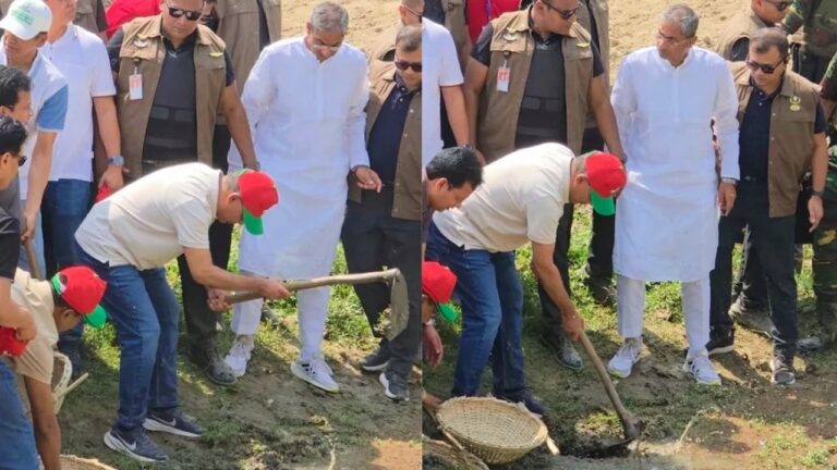 দেশব্যাপী নদী-নালা-খাল, জলাধার খনন ও পুনঃখনন কর্মসূচির উদ্বোধন করলেন প্রধানমন্ত্রী