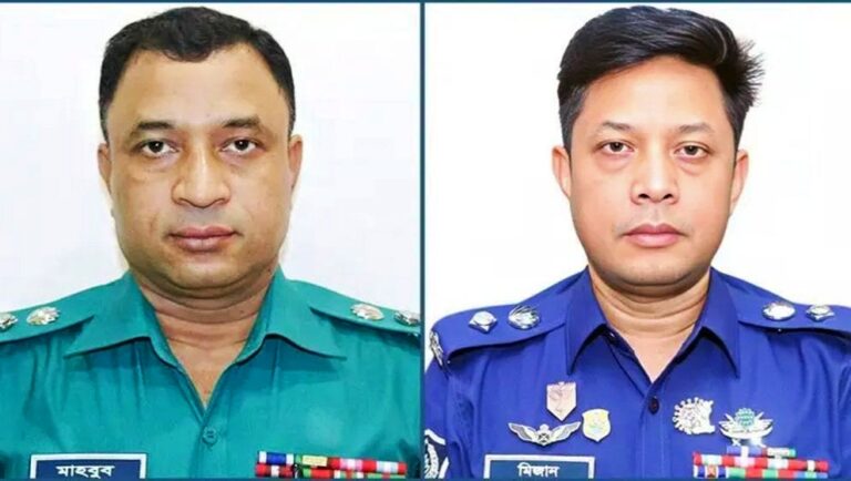 ফেনী ও পঞ্চগড়ের আলোচিত দুই এসপি প্রত্যাহার