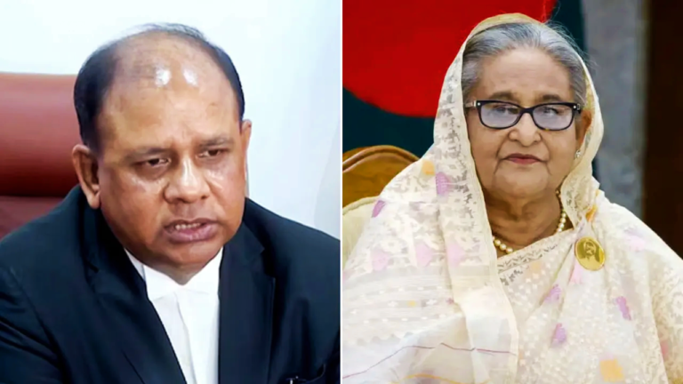 “শেখ হাসিনার দেশে ফিরে সরাসরি আত্মসমর্পণের কোনো সুযোগ নেই”-চিফ প্রসিকিউটর
